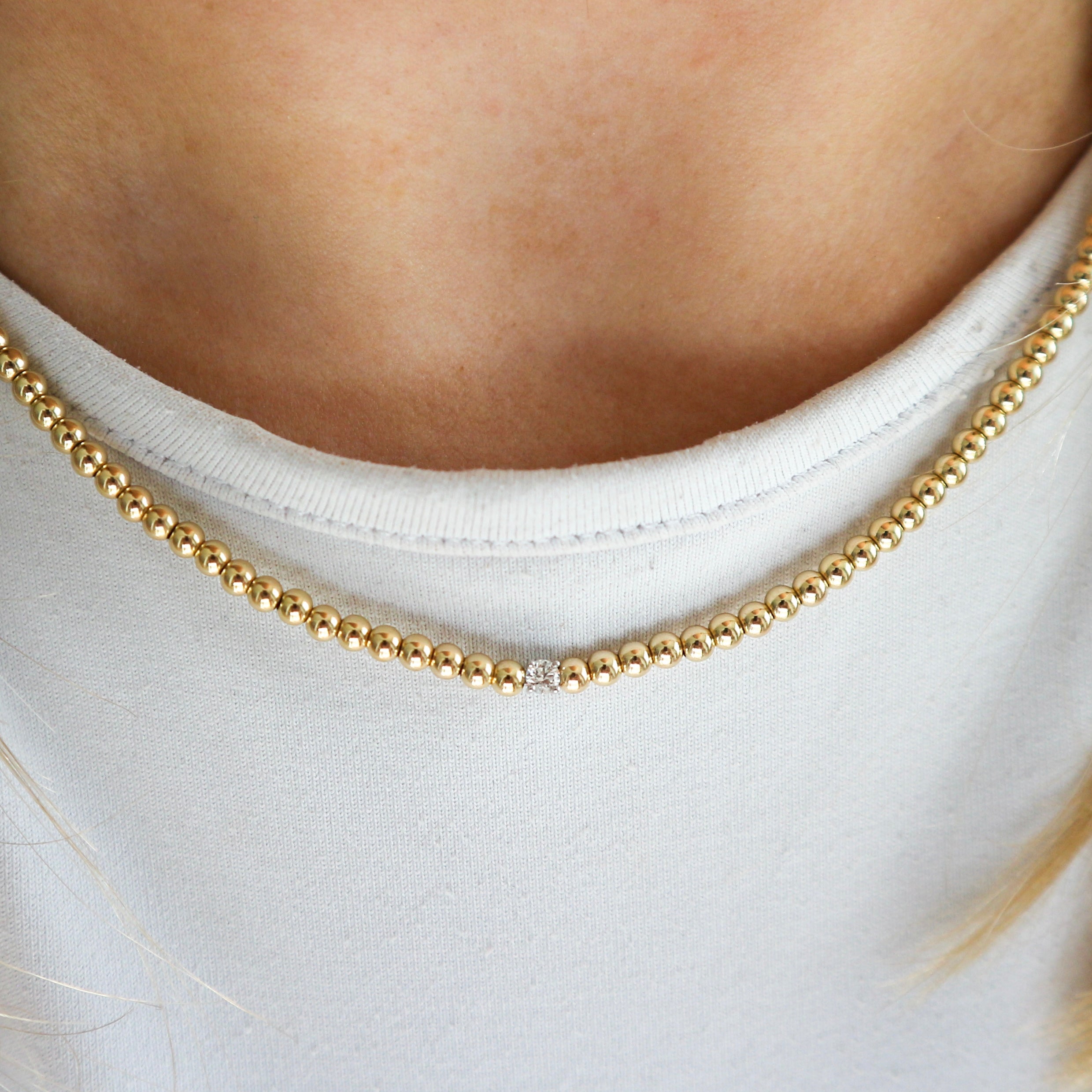 Diamond 3mm - Ketting