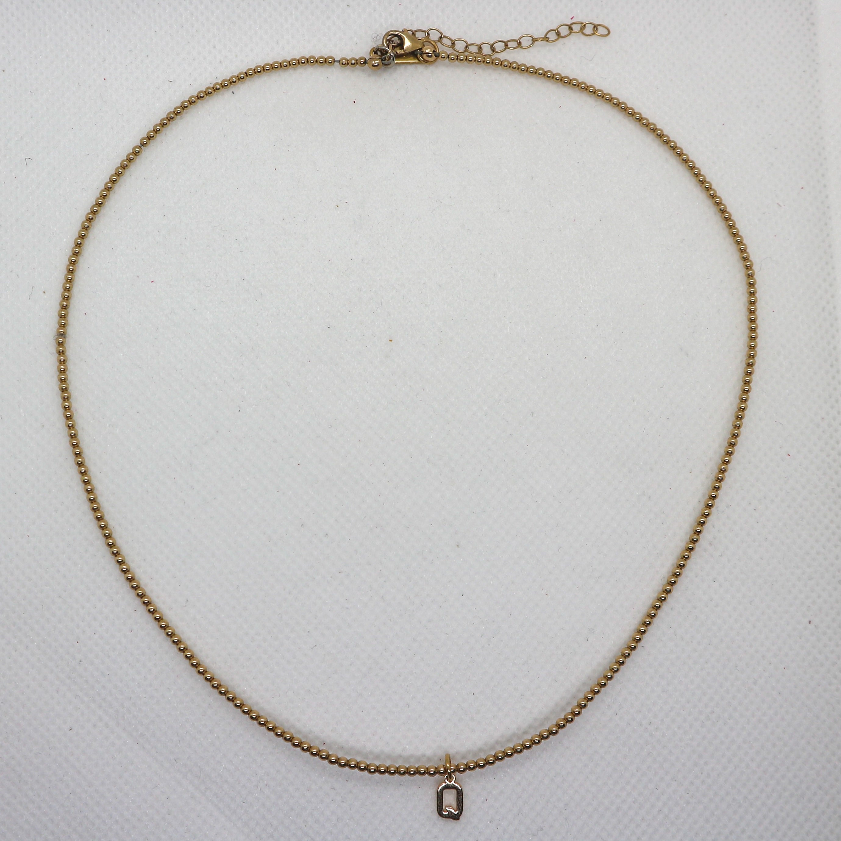 Personalized Letter 2mm - Ketting