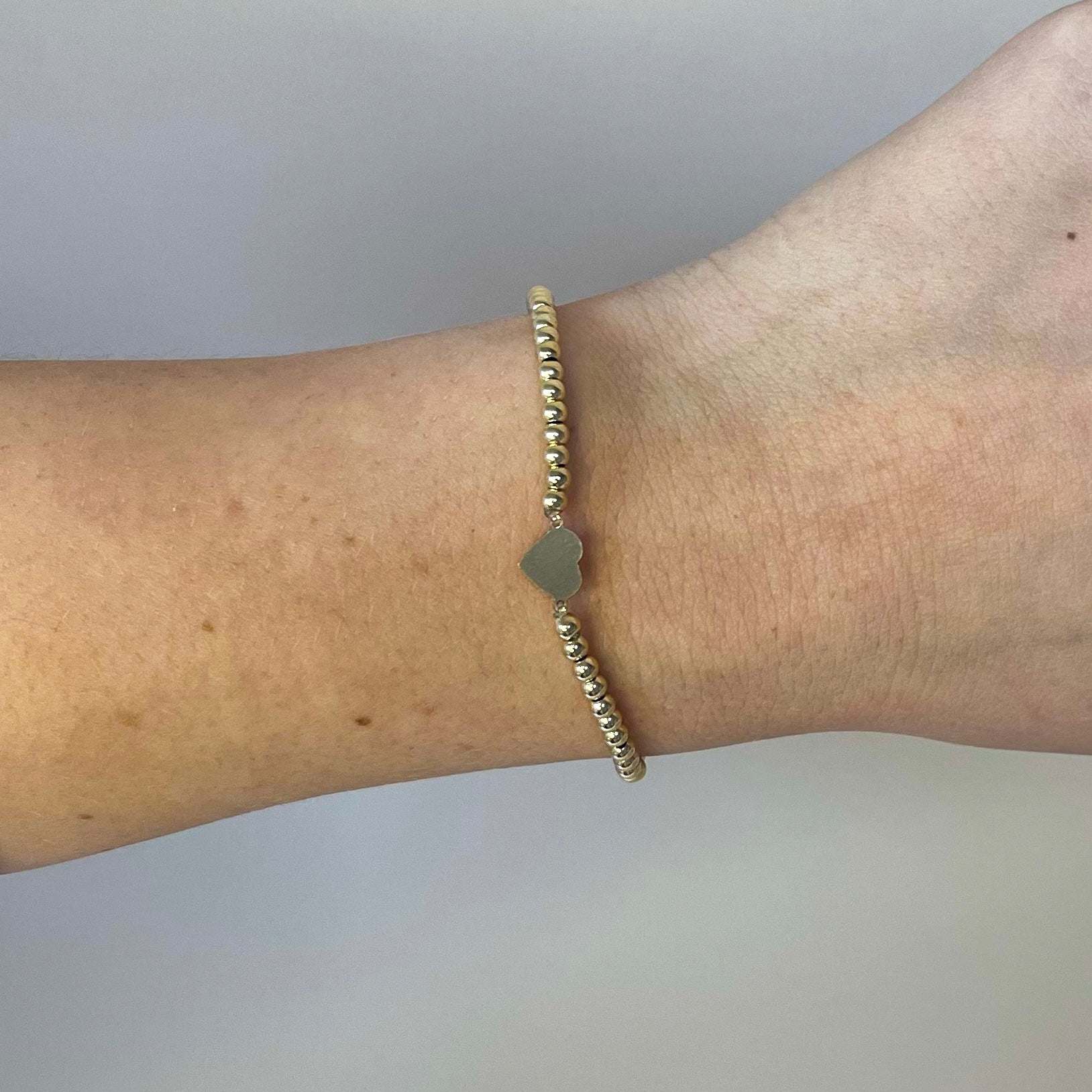 Small Heart 3mm - Armband