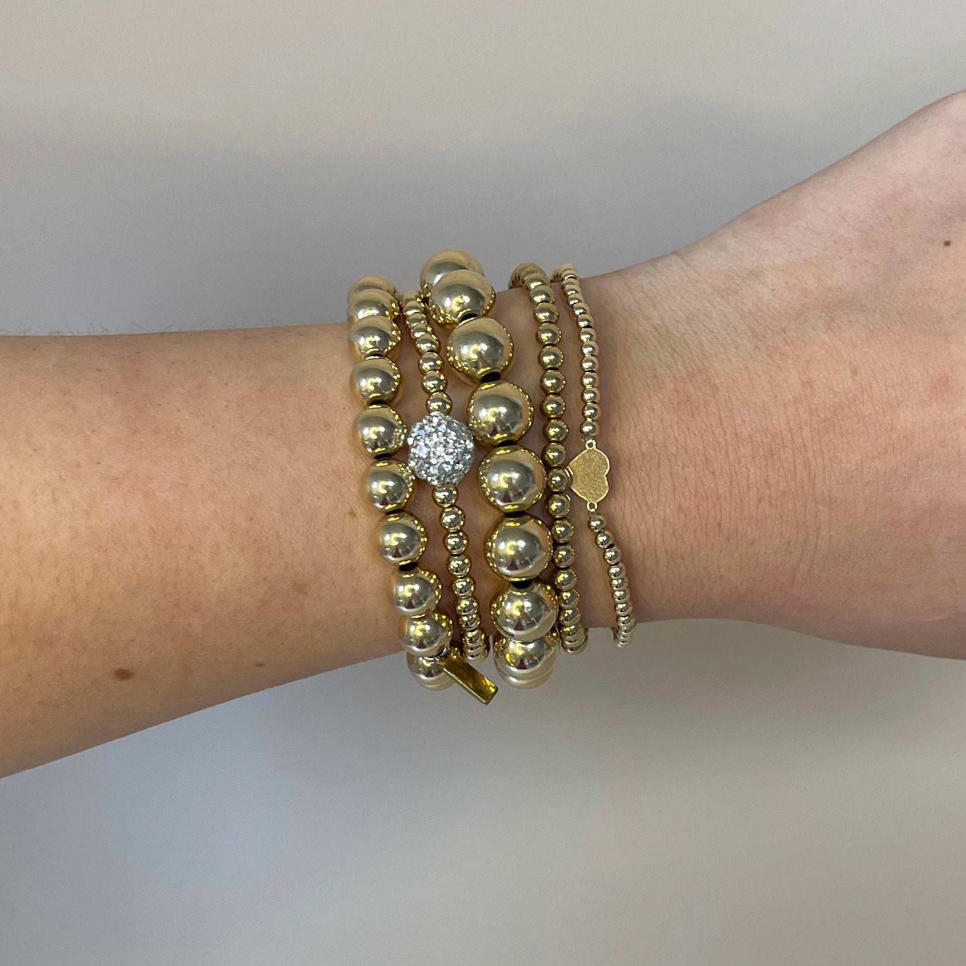 Small Heart 3mm - Armband