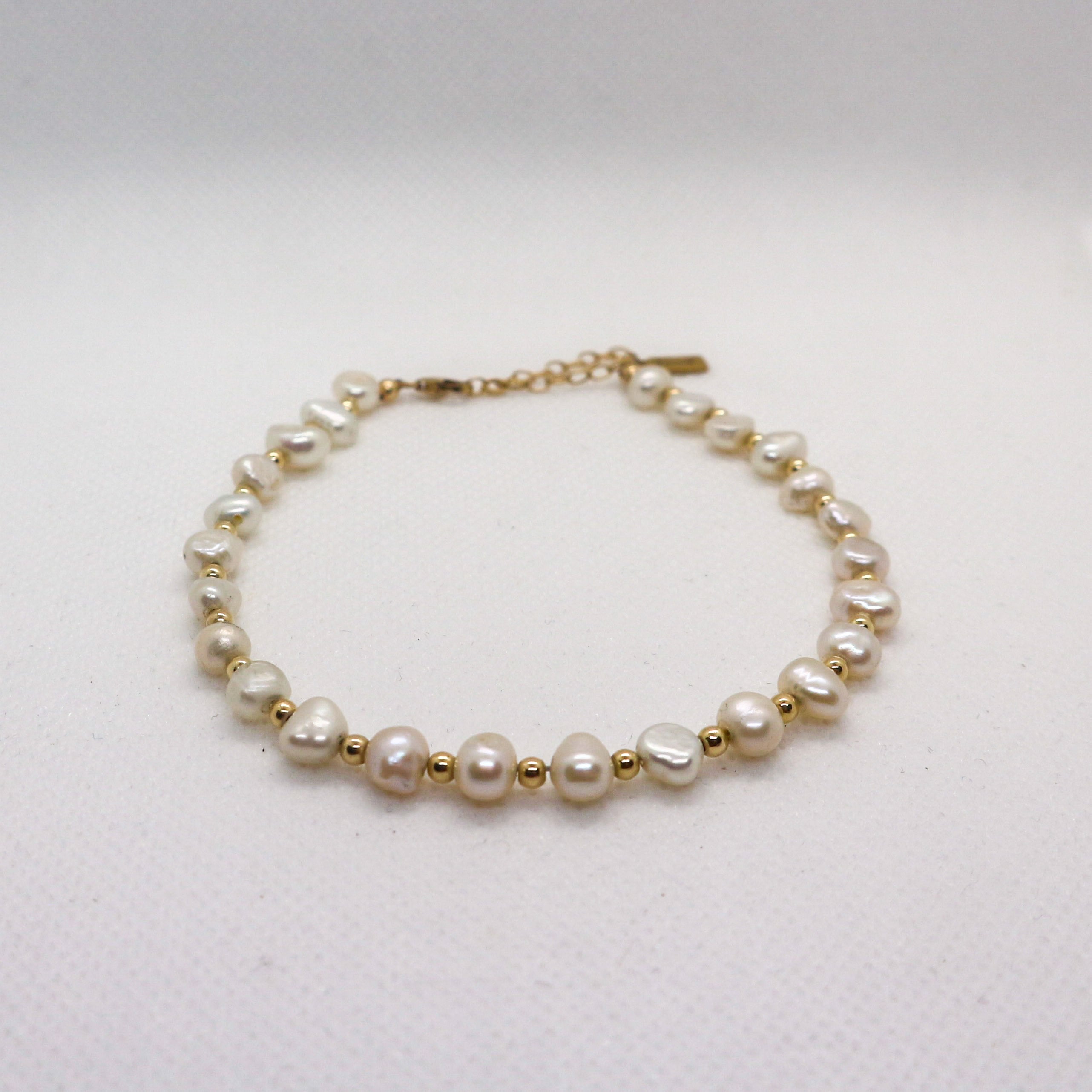 Pearl 3 en 6mm - Enkelbandje
