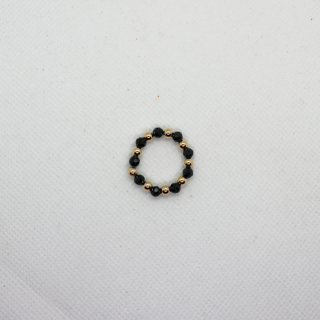 Samantha Black 4mm - Ring