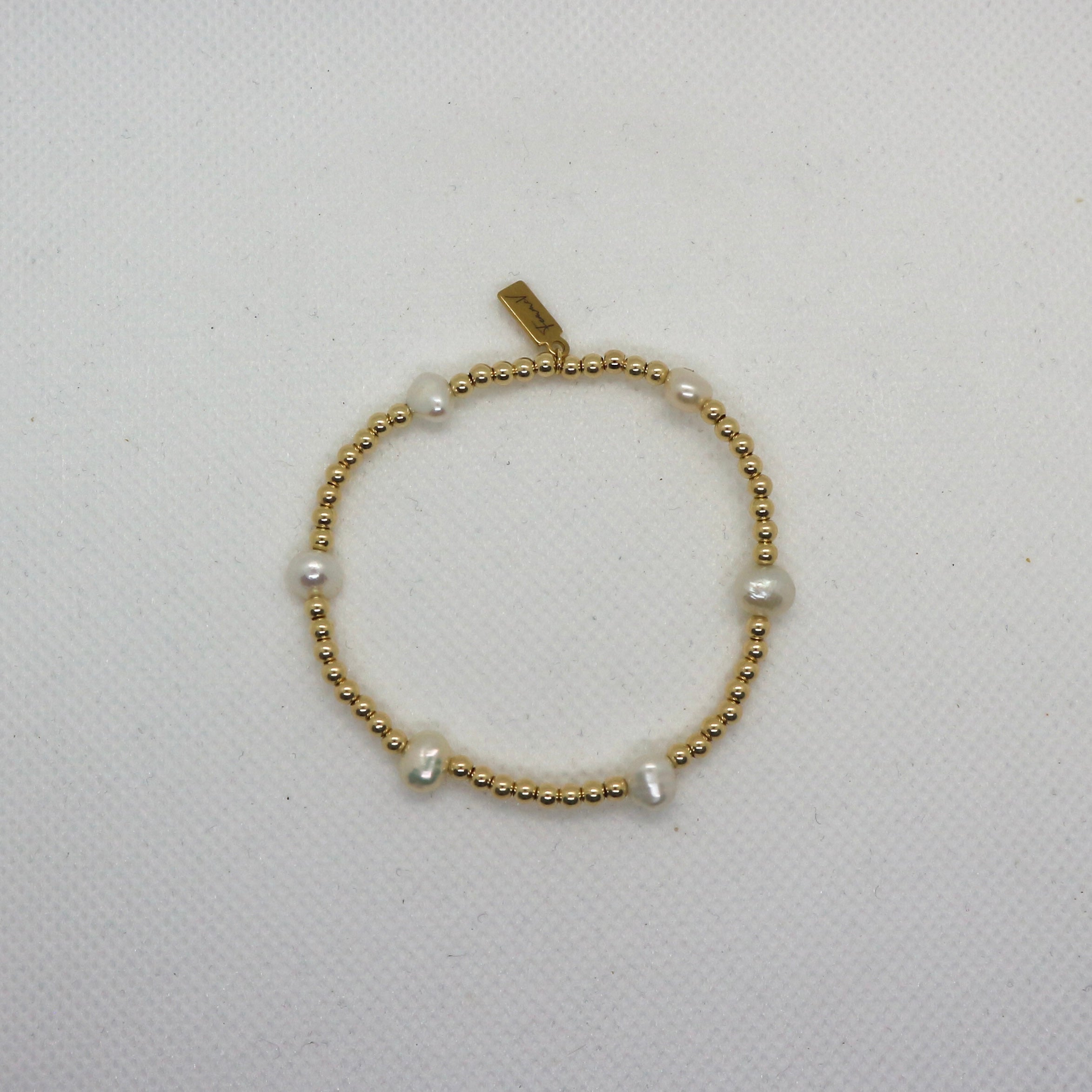 Pearl 3 en 6mm - Armband