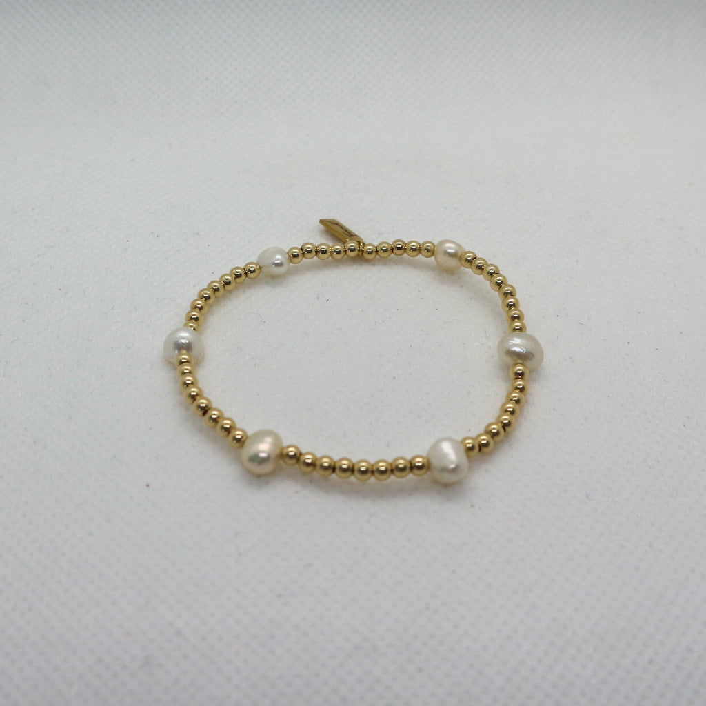 Pearl 3 en 6mm - Armband