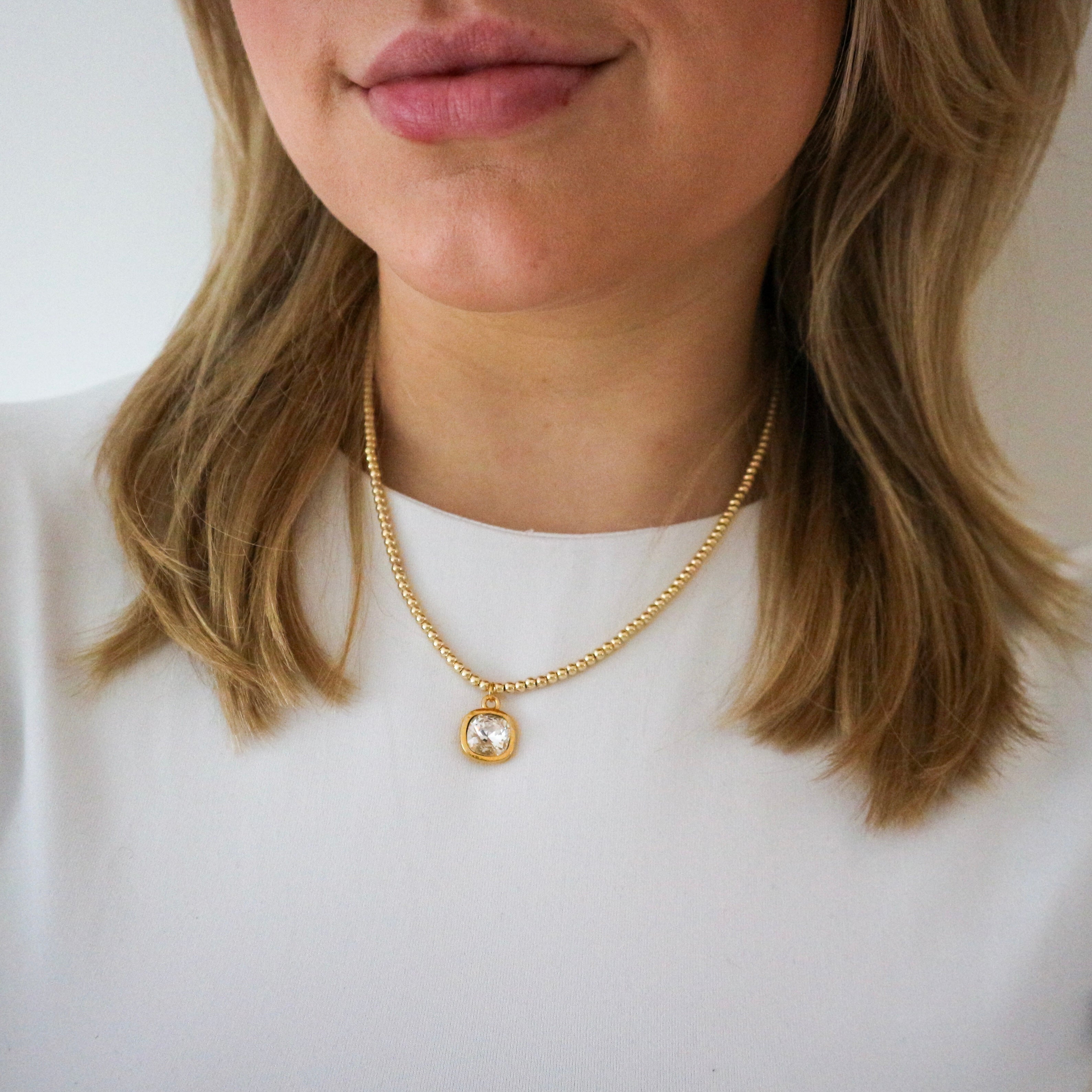 Crystal 3mm - Ketting