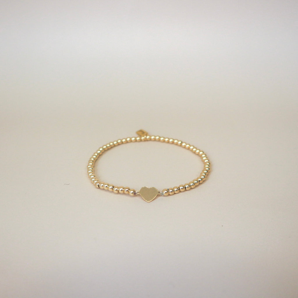 Small Heart 3mm - Armband