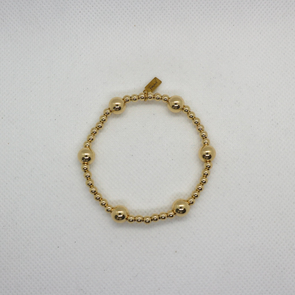Sabrina 4 en 8mm - Armband
