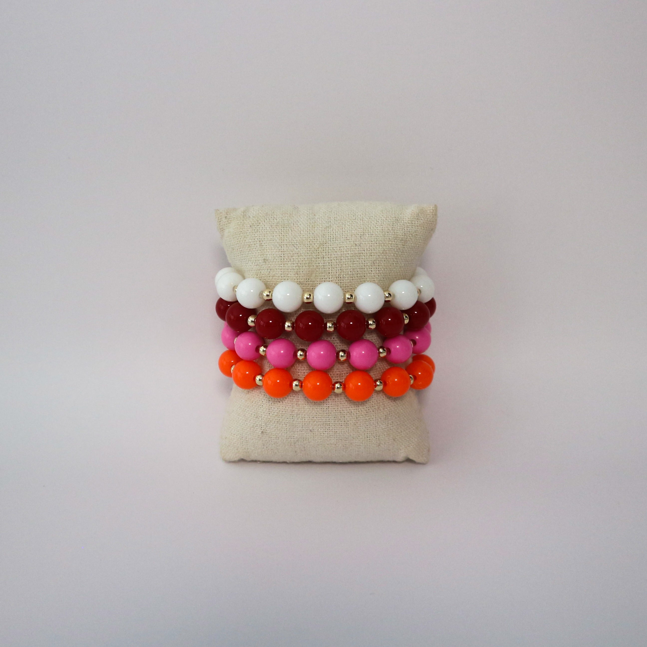 Liva 4 en 10mm - Armband - Verschillende Kleuren
