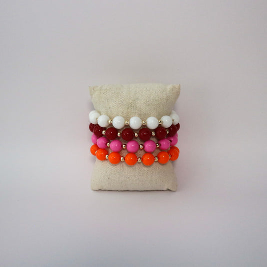 Liva 4 en 10mm - Armband - Verschillende Kleuren