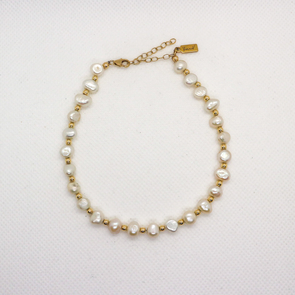 Pearl 3 en 6mm - Enkelbandje