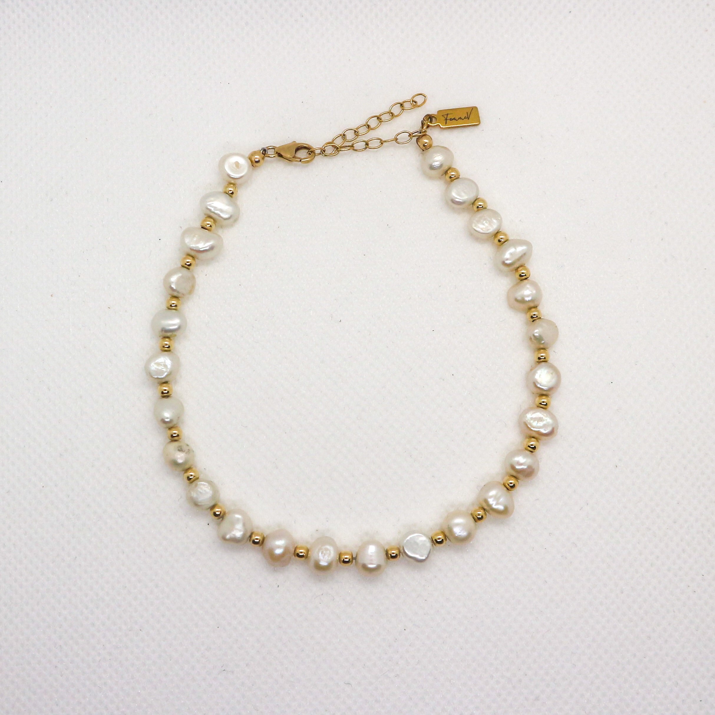 Pearl 3 en 6mm - Enkelbandje