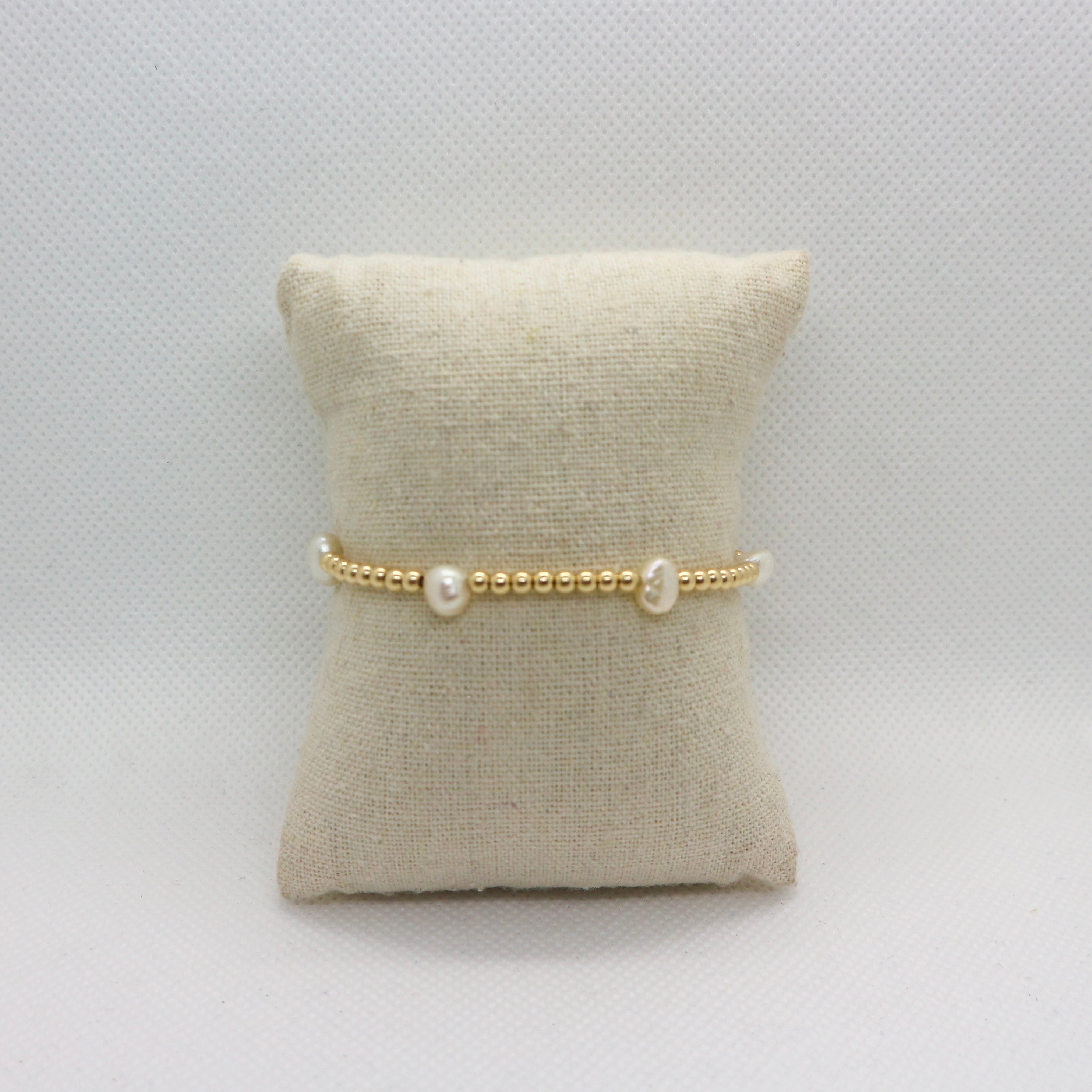 Pearl 3 en 6mm - Armband