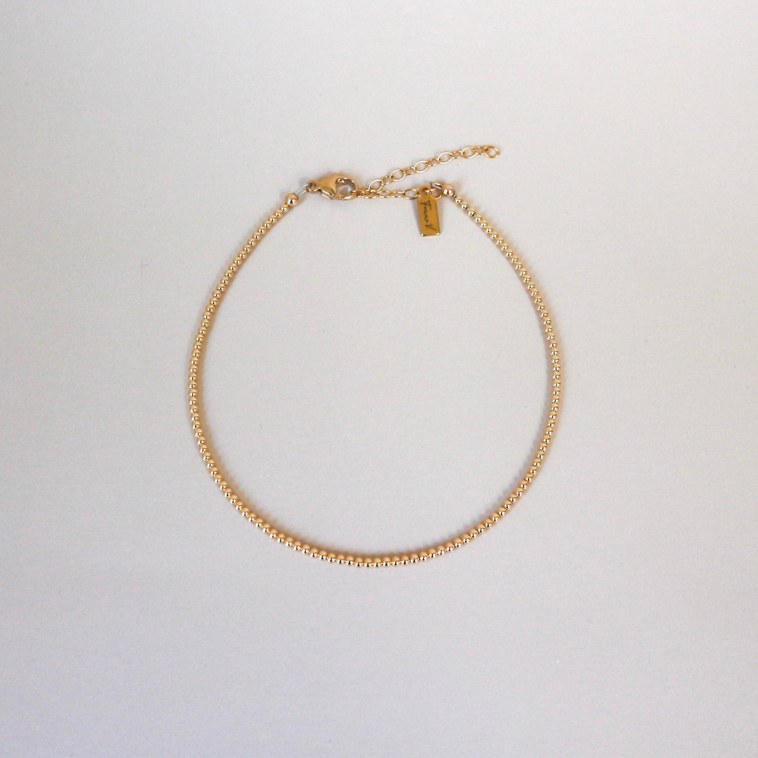 Basic Rond 2mm - Enkelbandje