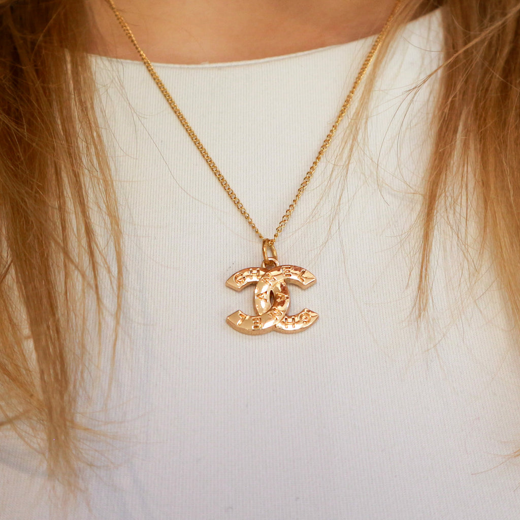 Reworked Chanel Letter Logo - Ketting