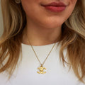 Reworked Chanel Double C Logo - Ketting