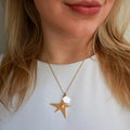 Reworked Chanel Star - Ketting