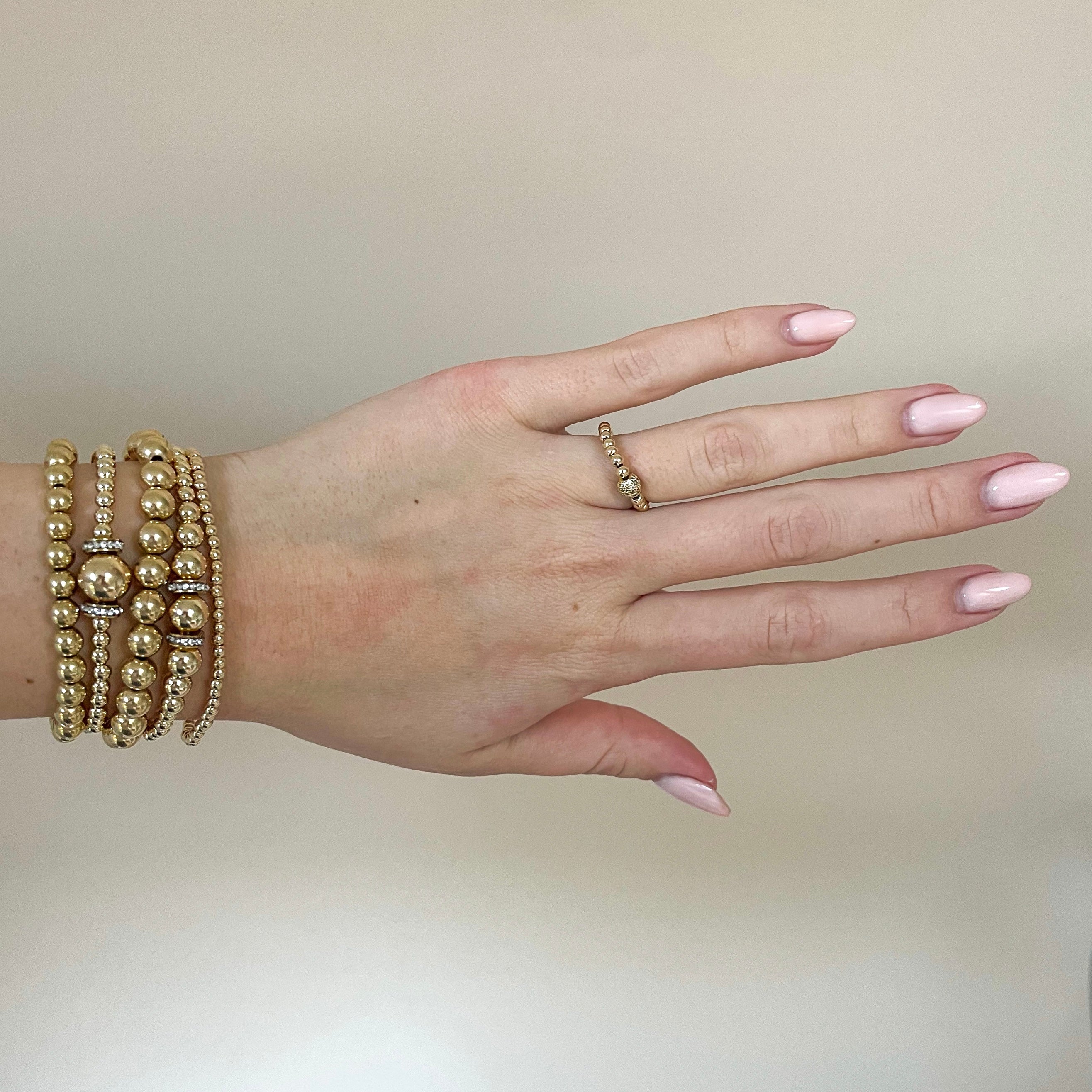 Juliette 4, 5, 6, 7, en 8mm - Armband