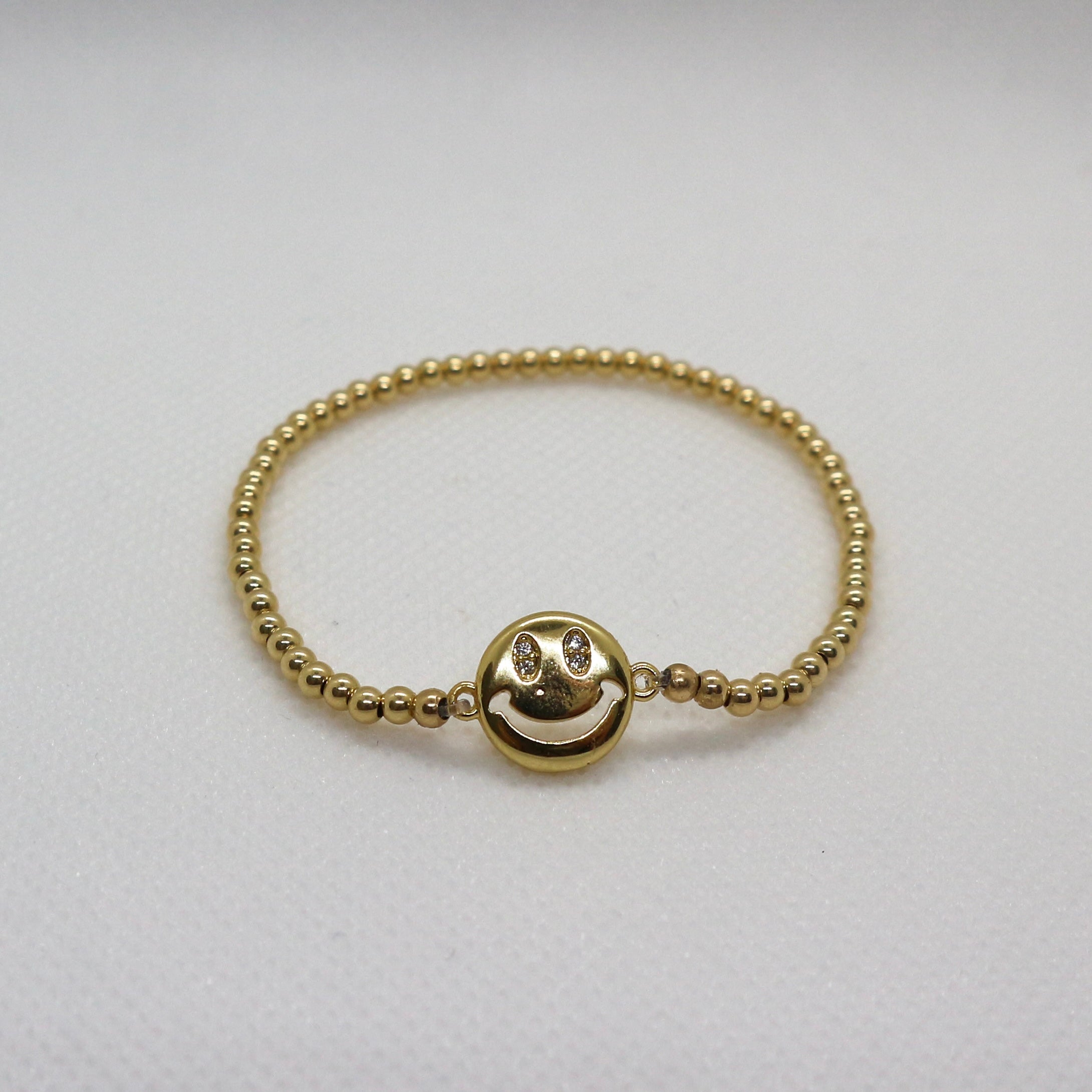 Smiley 3mm - Armband
