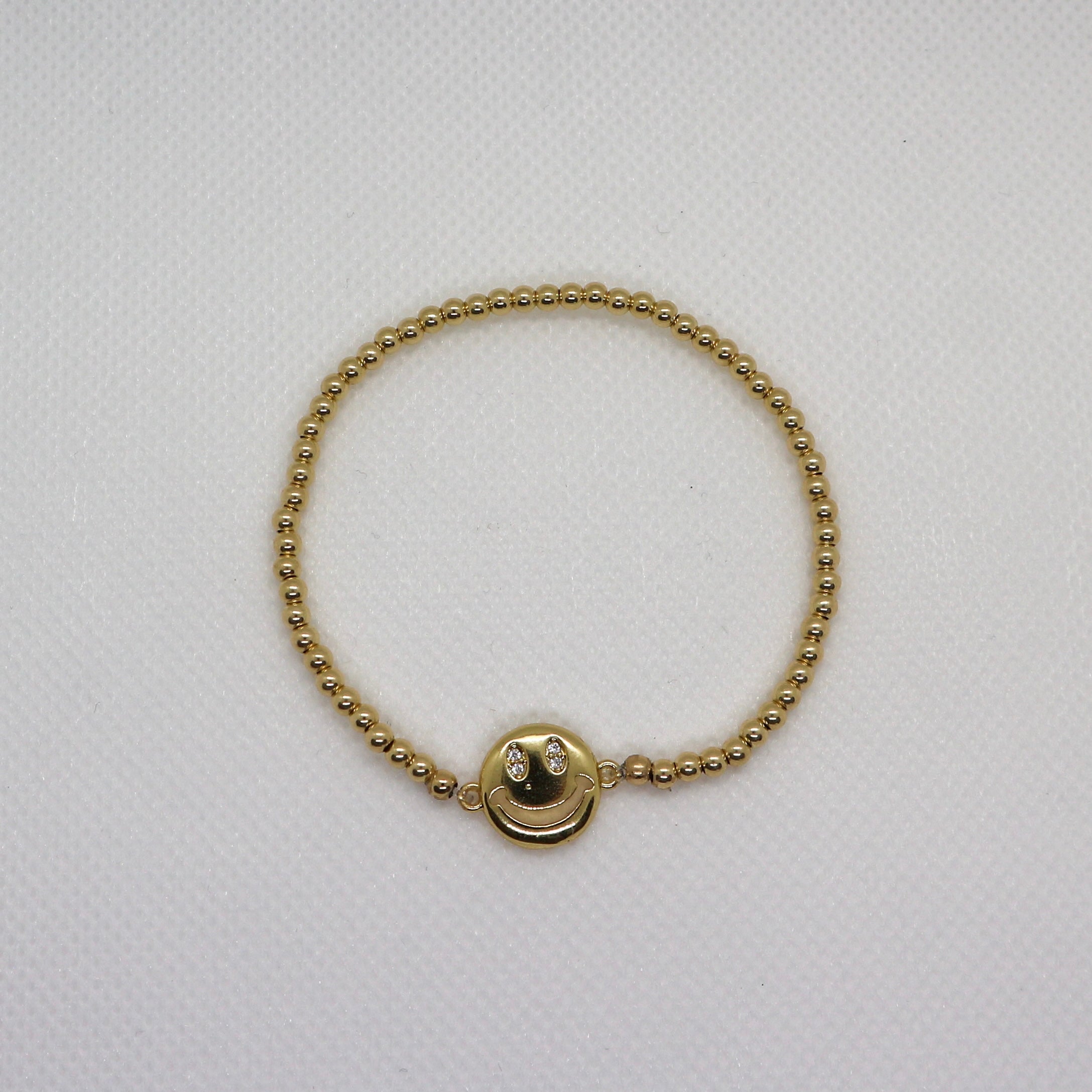 Smiley 3mm - Armband