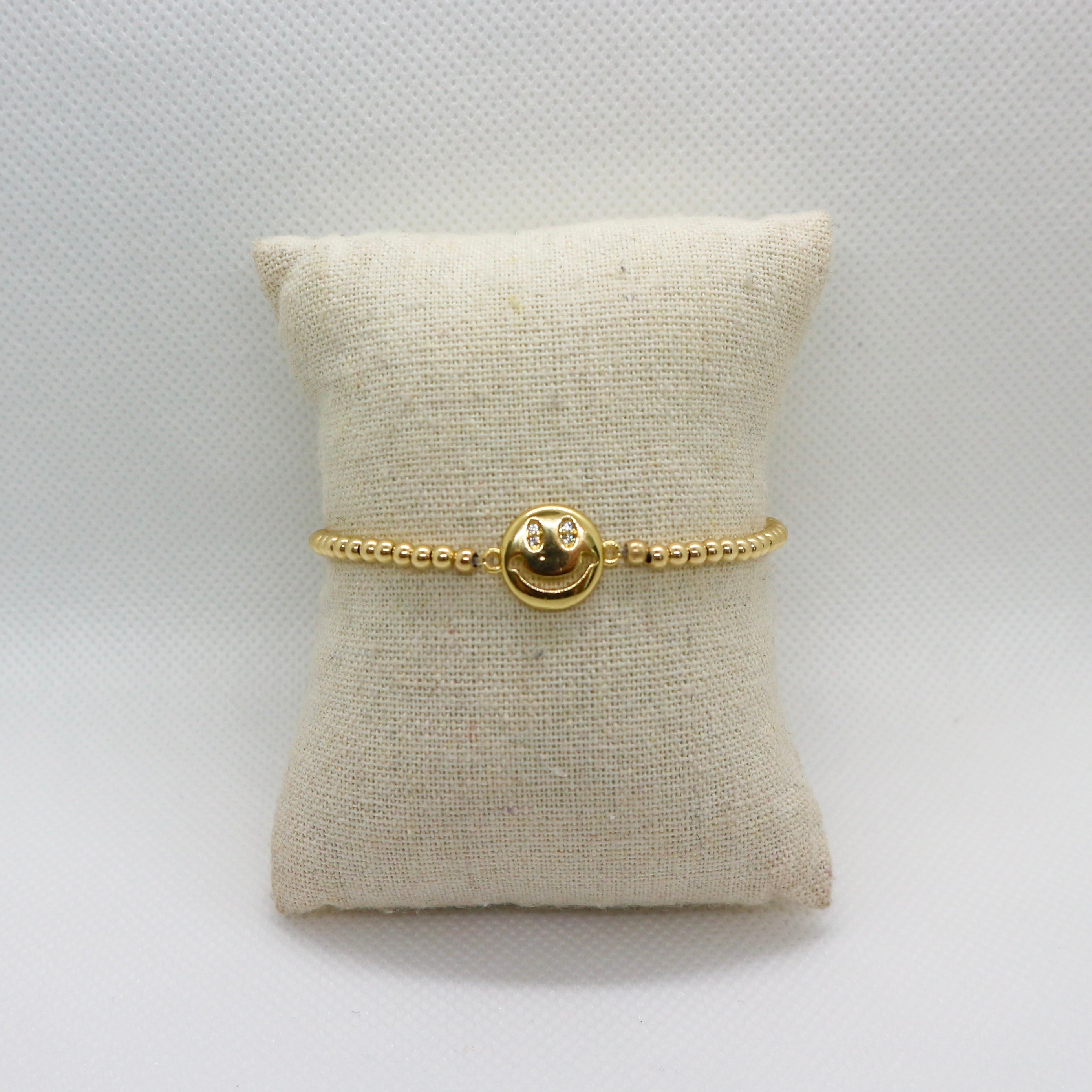 Smiley 3mm - Armband
