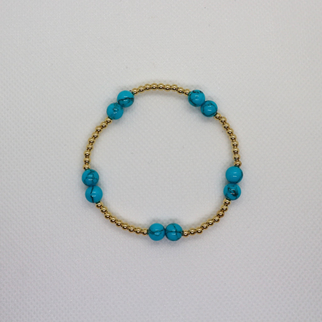 Carrie 3 en 6mm - Armband