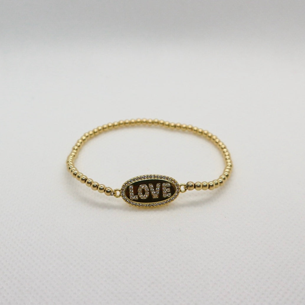 LOVE 3mm - Armband