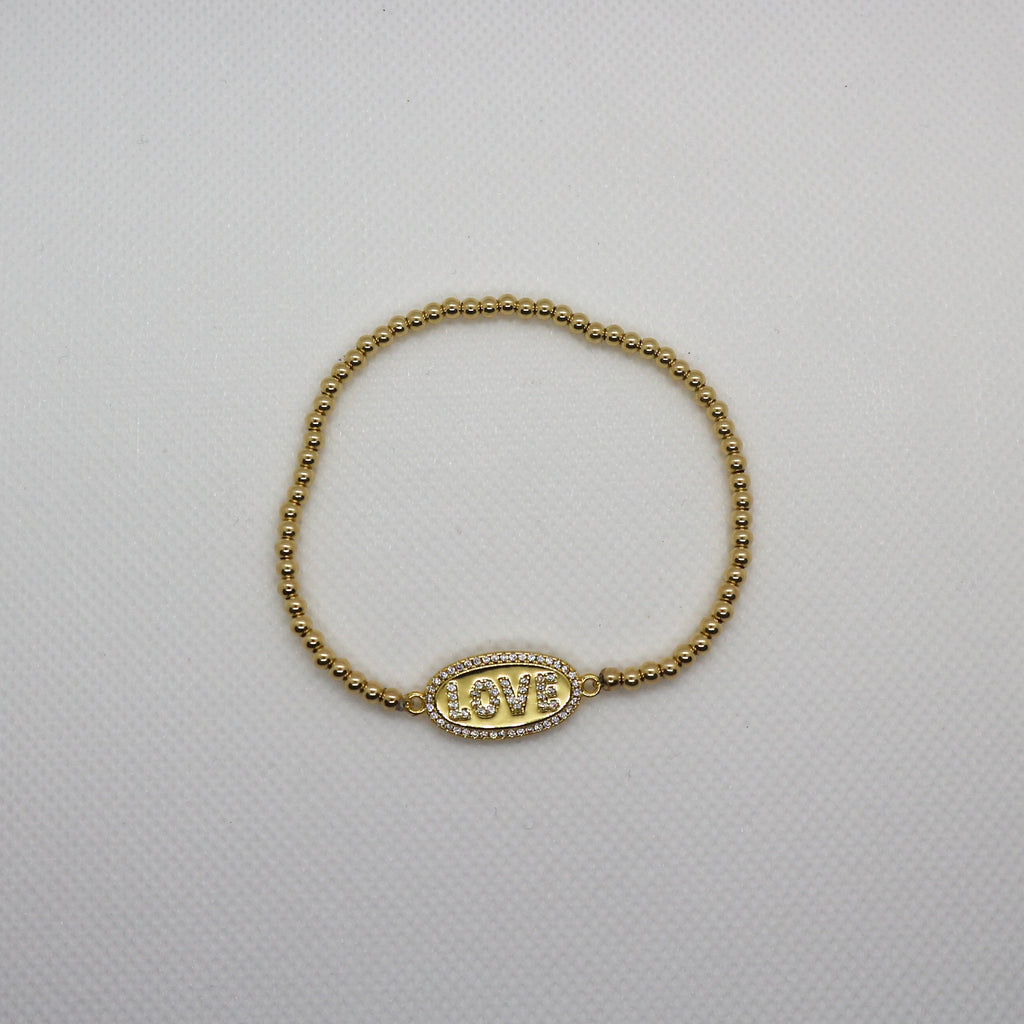 LOVE 3mm - Armband