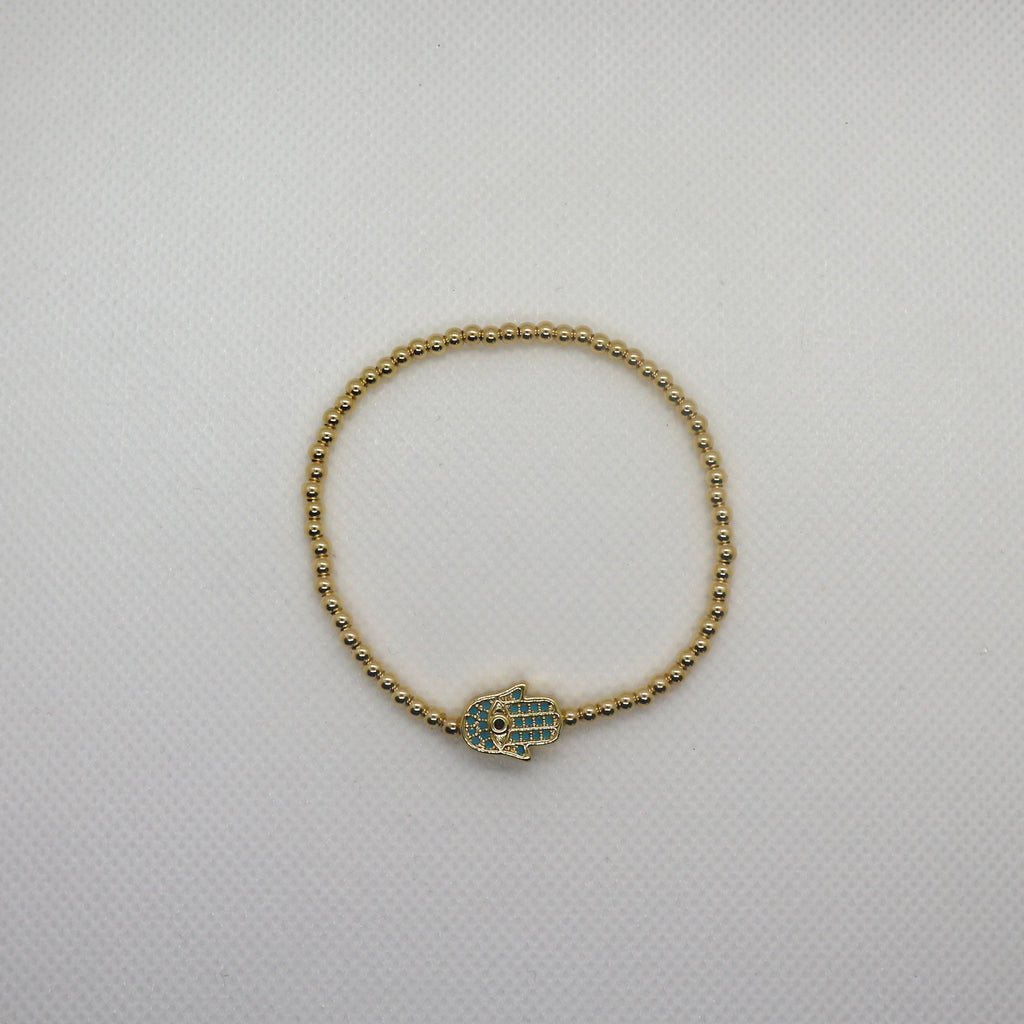 Hamsa Hand 3mm - Armband