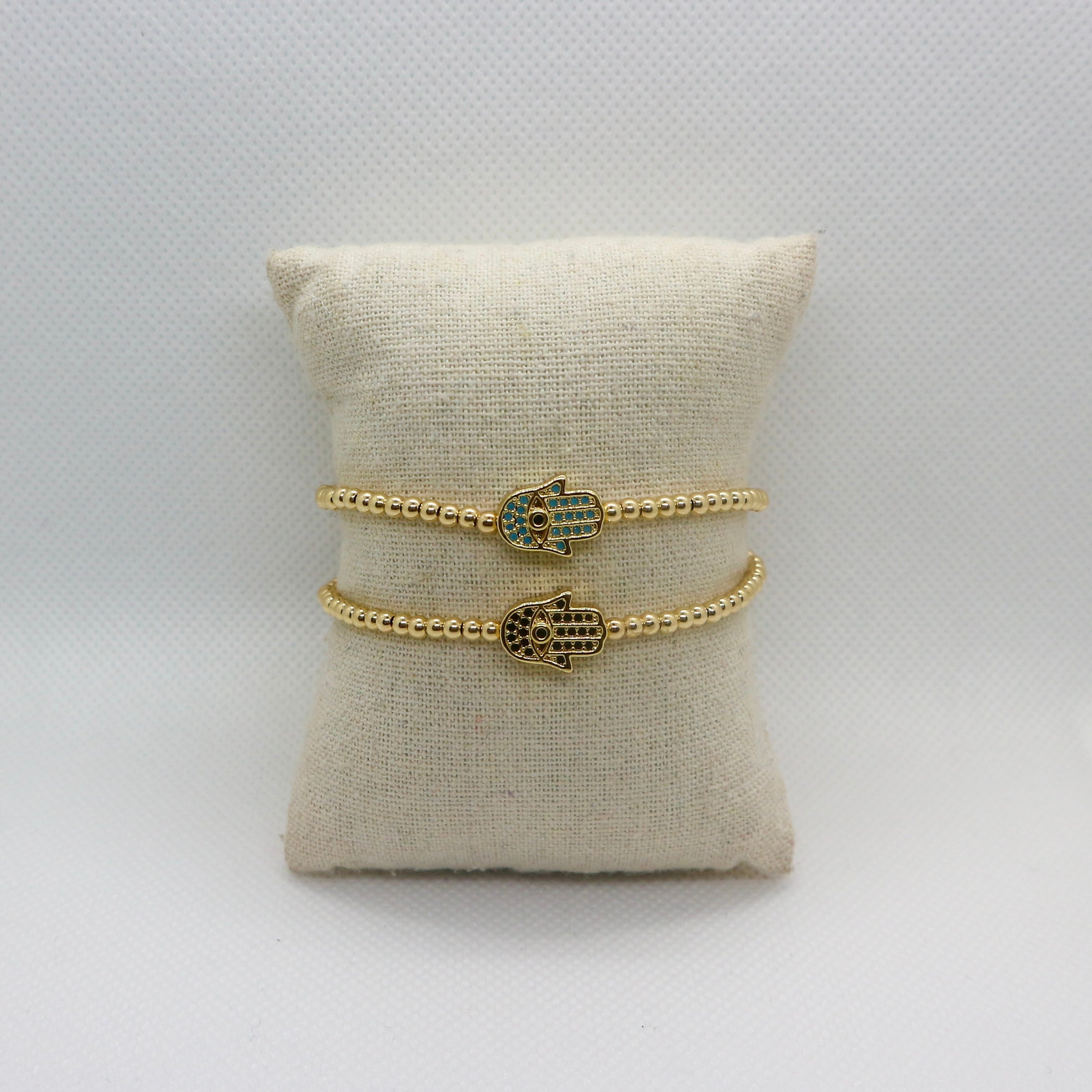 Hamsa Hand 3mm - Armband