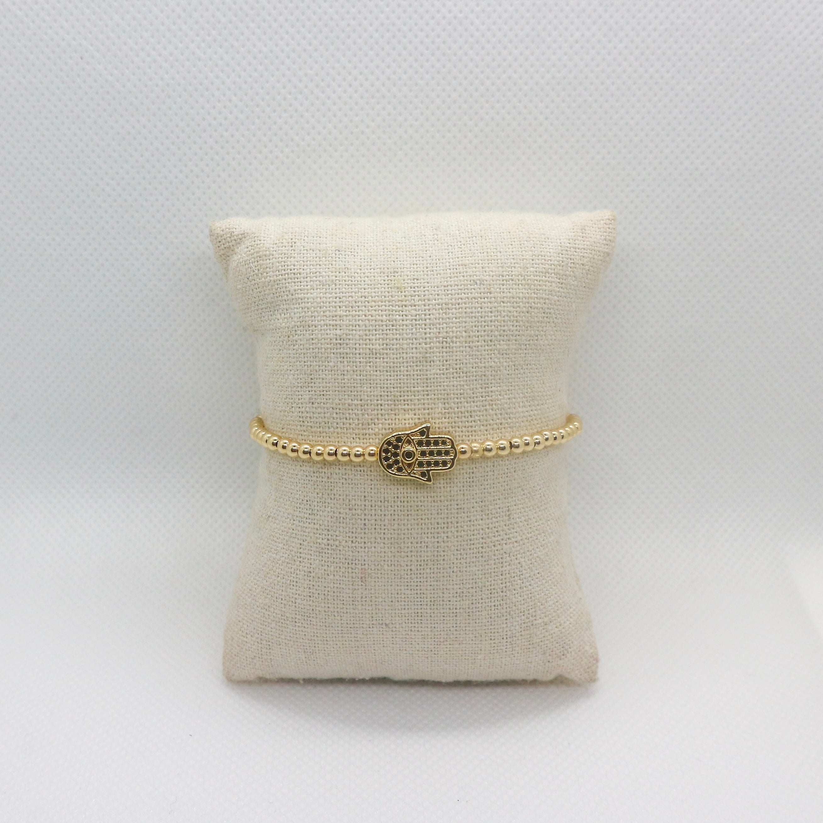 Hamsa Hand 3mm - Armband
