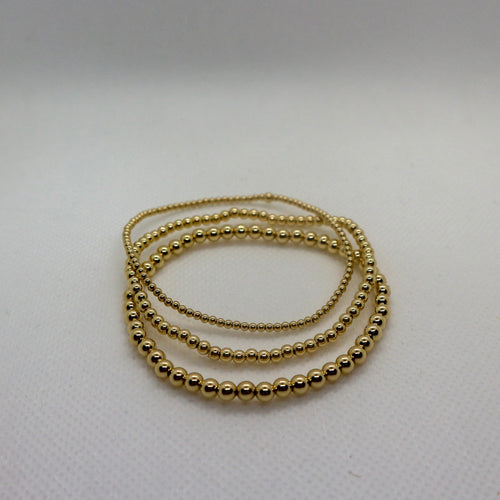 Basic Round 2, 3 and 4mm - Bracelets Set