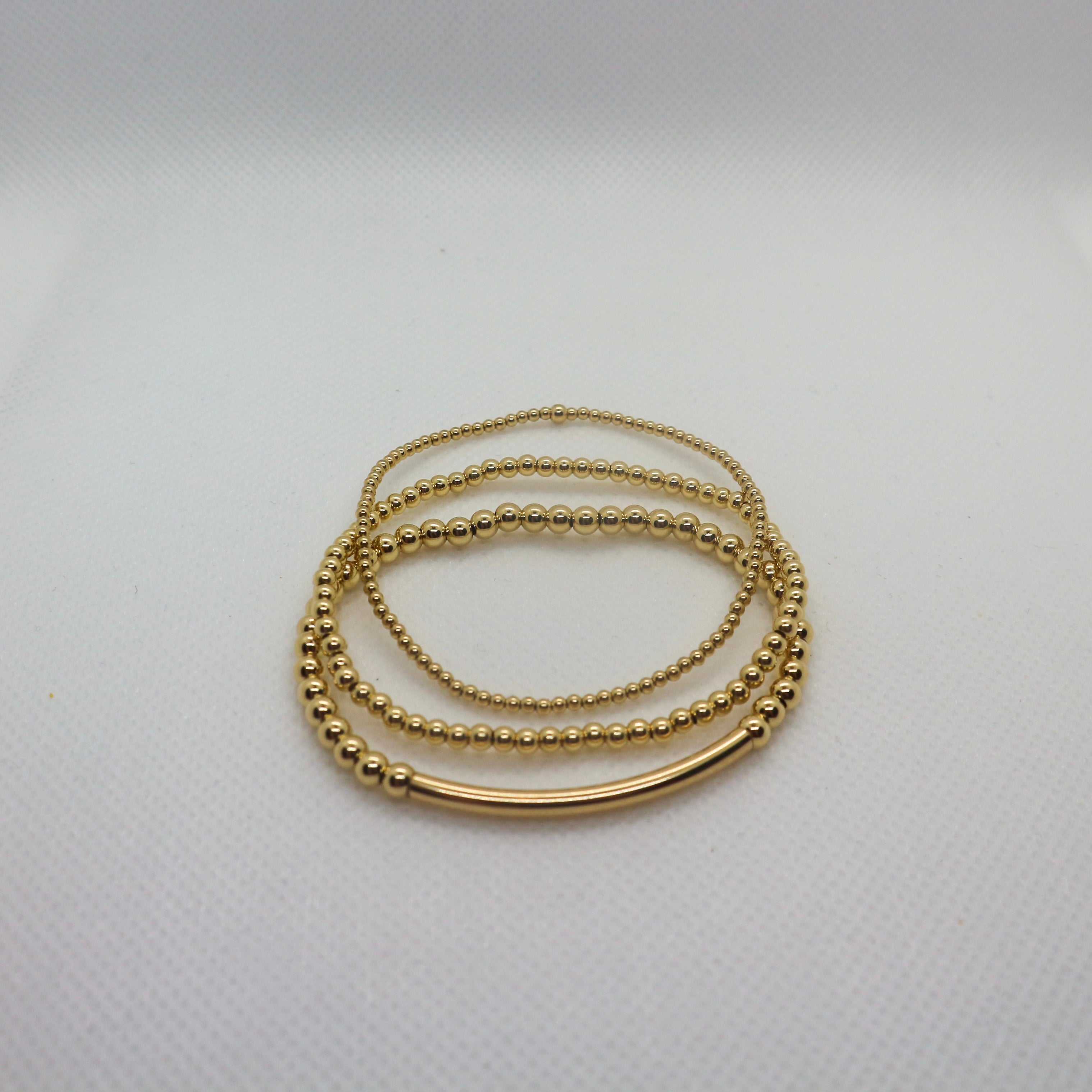 Becky Bar 2, 3 en 4mm - Armbanden Set