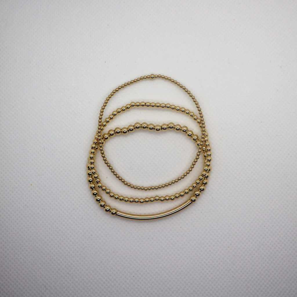 Becky Bar 2, 3 en 4mm - Armbanden Set