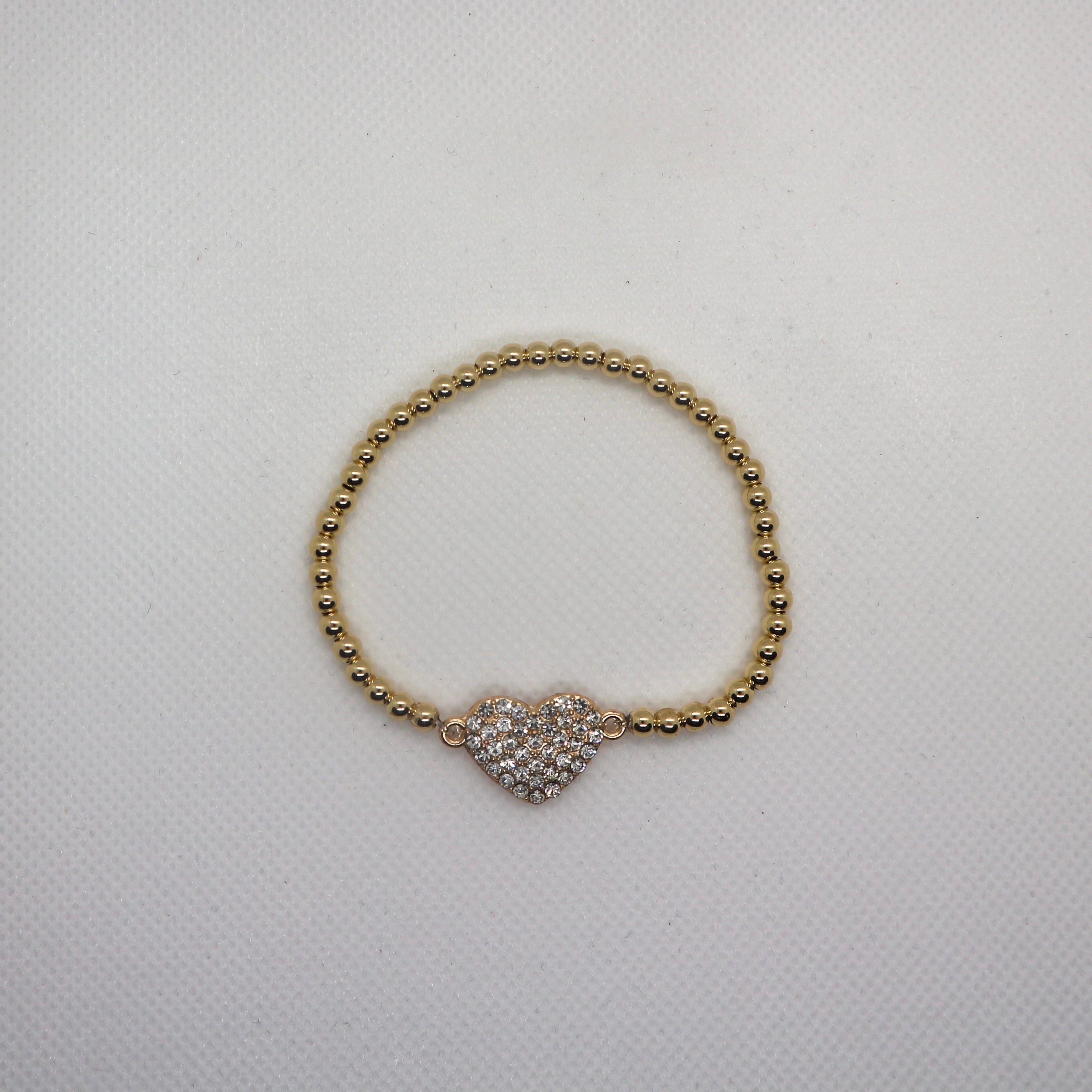 Big Heart 4mm - Armband
