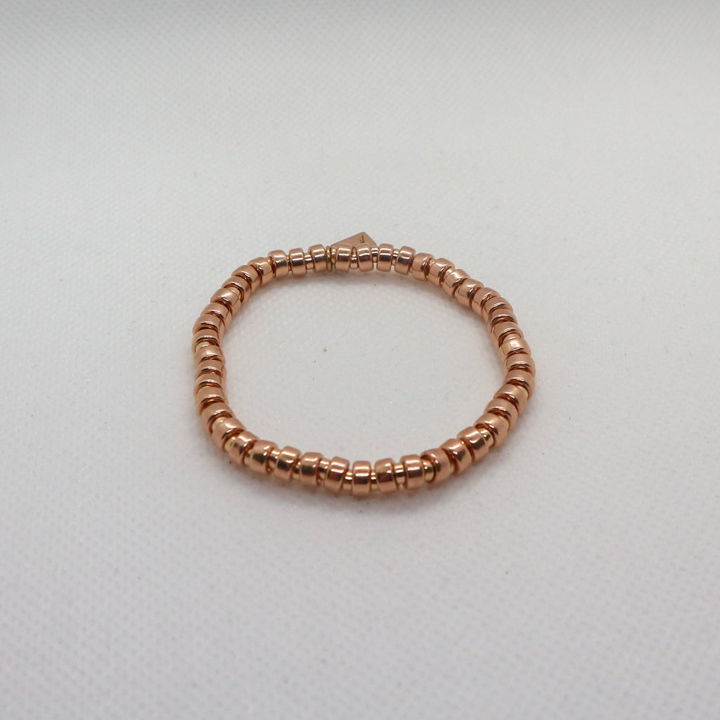 Basic Wheel 3 en 5mm Rose Gold - Armband