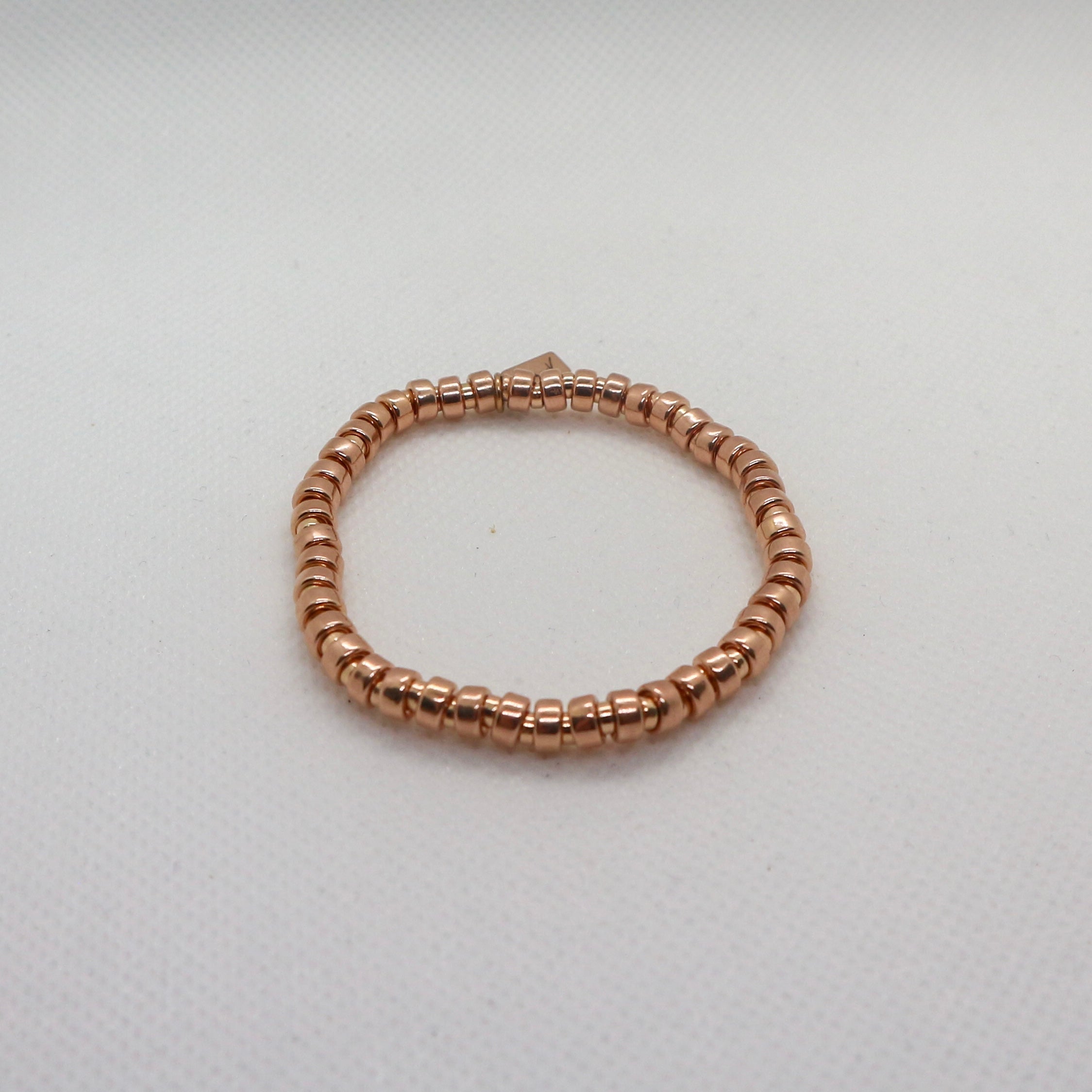 Basic Wheel 3 en 5mm Rose Gold - Armband
