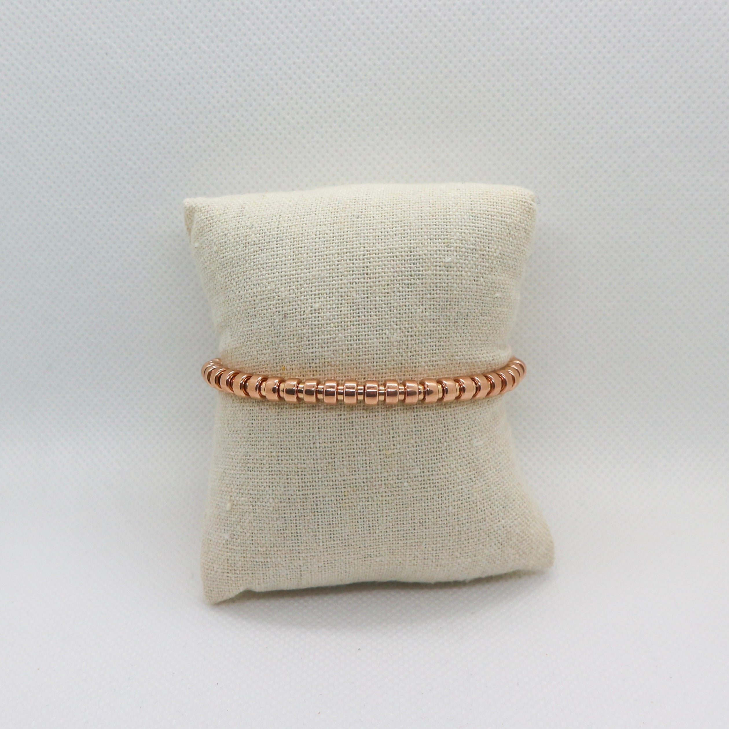Basic Wheel 3 en 5mm Rose Gold - Armband