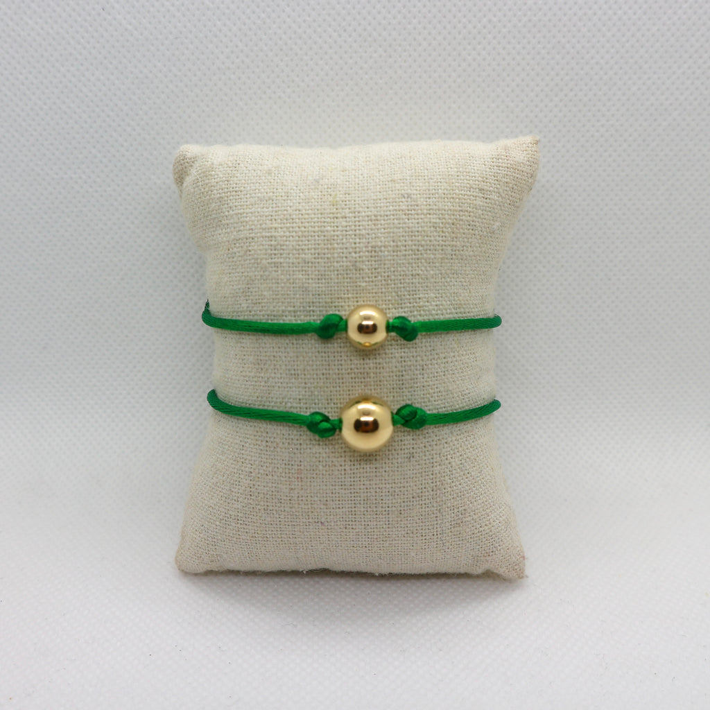 Happy Satijn 8mm - Armband