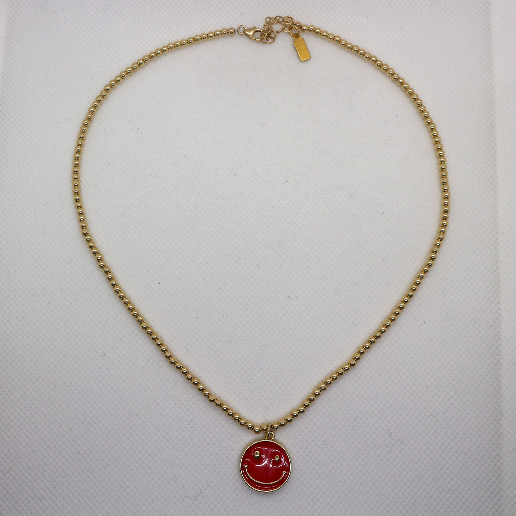 Smiley 3mm - Ketting