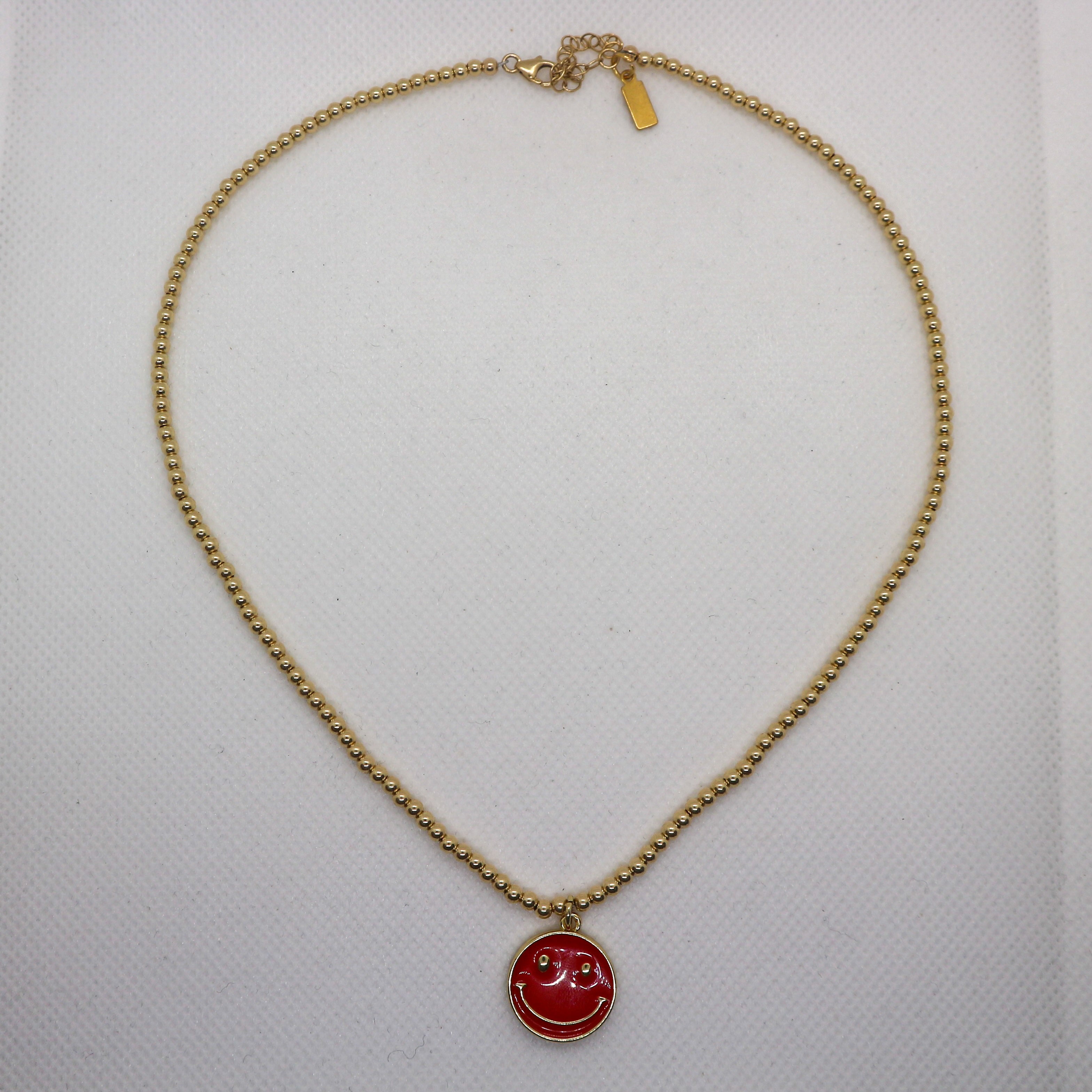 Smiley 3mm - Ketting