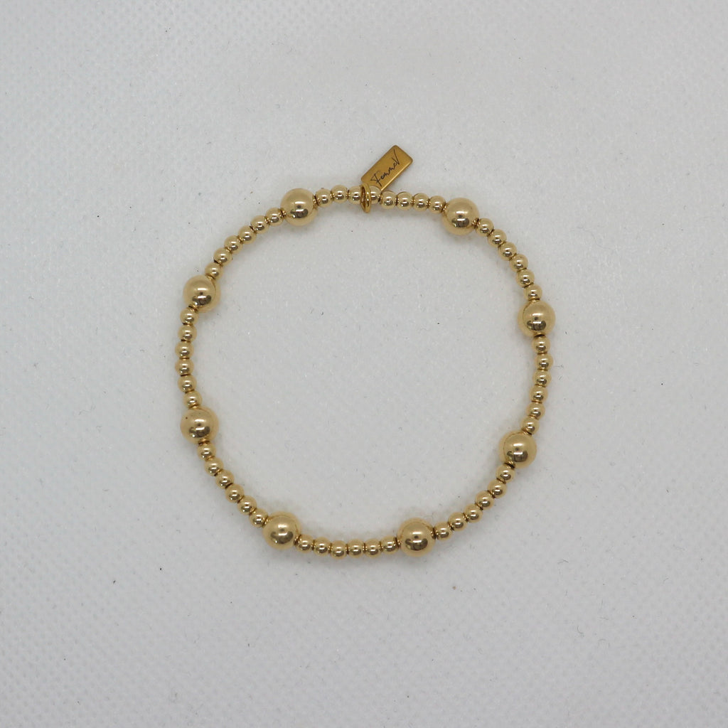 Liv Rond 3 en 6mm - Armband