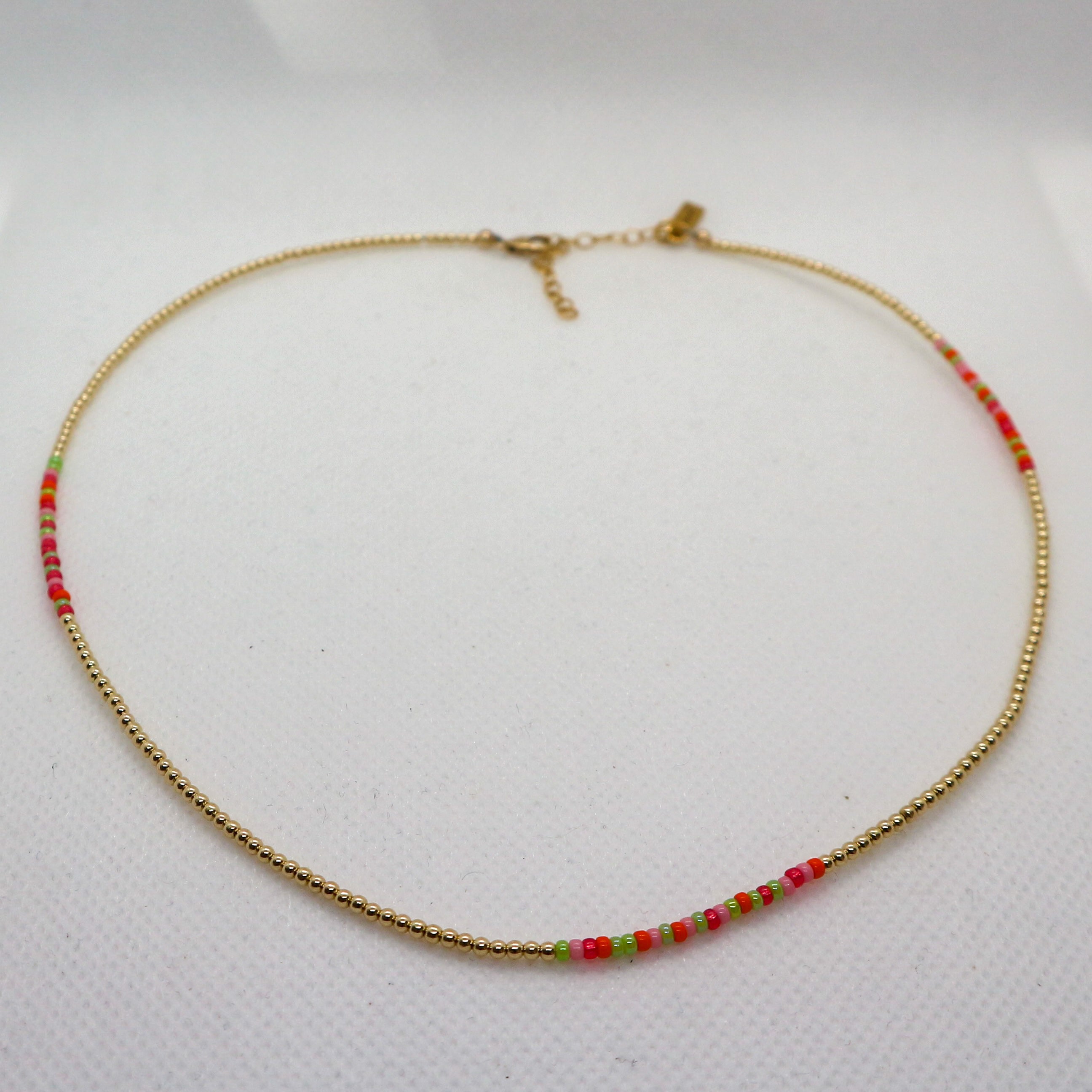 Rose 2mm - Ketting - Verschillende kleuren