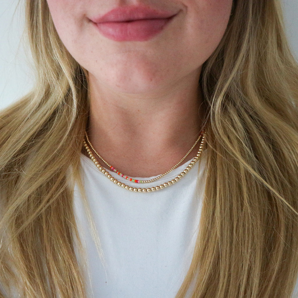 Rose 2mm - Ketting - Verschillende kleuren