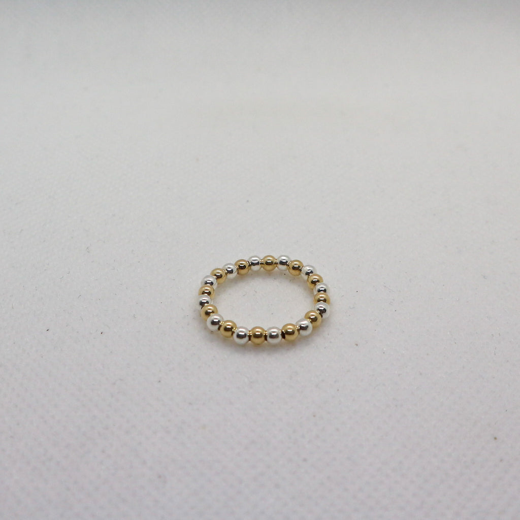 Silver & Gold 3mm - Ring