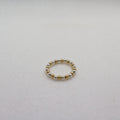 Silver &amp; Gold 3mm - Ring