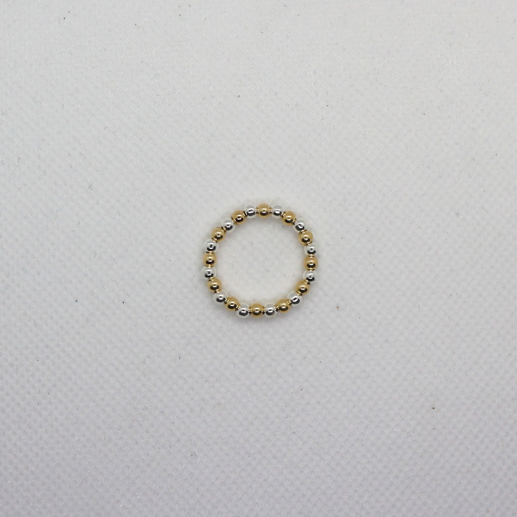 Silver & Gold 3mm - Ring